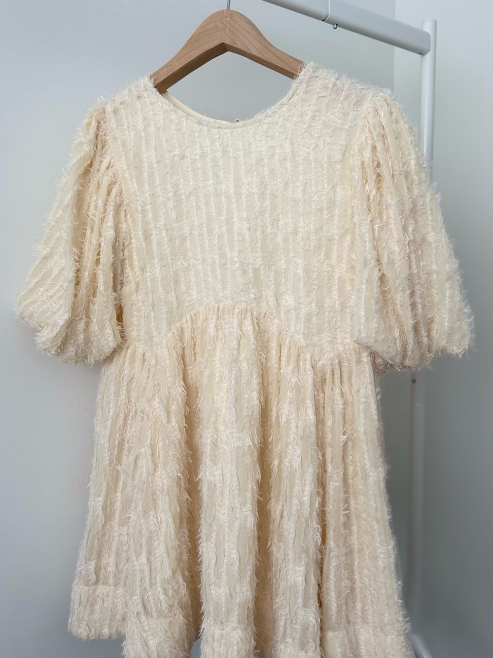 Cream dress